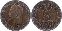 Frankreich 2 Centime Napoleon III. 1852-1870. -