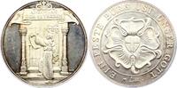 Personenmedaillen Silbermedaille Luther, Martin *10.11.1483 Eisleben +18.2.1546 Eisleben. -