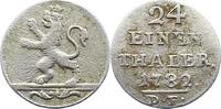 Hessen-Kassel 1/24 Taler Friedrich II. 1760-1785. -