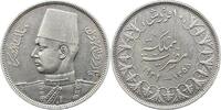 Ägypten 10 Piaster Farouk 1936-1952. -