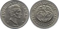 Kolumbien 20 Centavos Republik Kolumbien 1886-2010. -
