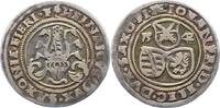 Sachsen-Kurfürstentum Posthumer 1/4 Taler Johann Friedrich und Heinrich 1539-1542. -
