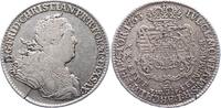Sachsen-Albertinische Linie 2/3 Taler Friedrich Christian 1763. -
