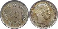 Dänemark 10 Öre 1 Christian IX. 1863-1906. -