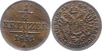 Haus Habsburg 1/4 Kreuzer Franz Joseph I. 1848-1916. -