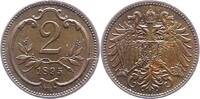 Haus Habsburg 2 Heller Franz Joseph I. 1848-1916. -