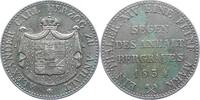 Anhalt-Bernburg Ausbeutetaler Alexander Carl 1834-1863. -