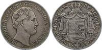 Sachsen-Albertinische Linie Ausbeutetaler Friedrich August II. 1836-1854. -