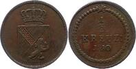 Baden-Durlach 1/2 Kreuzer Karl Friedrich 1806-1811. -