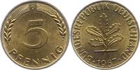 Münzen der Bundesrepublik Deutschland 5 Pfennig Mark 1945-2001. -