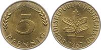 Münzen der Bundesrepublik Deutschland 5 Pfennig Mark 1945-2001. -
