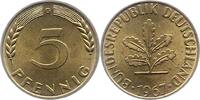 Münzen der Bundesrepublik Deutschland 5 Pfennig Mark 1945-2001. -