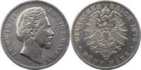 Bayern 5 Mark Ludwig II. 1864-1886. -
