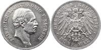 Sachsen 5 Mark Friedrich August III. 1904-1918. -