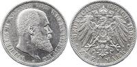 Württemberg 2 Mark Wilhelm II. 1891-1918. -
