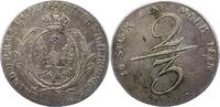 Brandenburg-Preußen 2/3 Taler Friedrich Wilhelm II. 1786-1797. -
