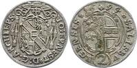 Salzburg 2 Kreuzer Johann Ernst von Thun und Hohenstein 1687-1709. -