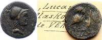 Lucania Bronze unbek. Herrscher 400 - 268 v. Chr.. -