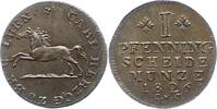 Braunschweig-Wolfenbüttel Pfennig Karl 1815-1830. -