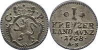 Pfalz-Kurlinie Kreuzer Karl Theodor 1742-1799. -