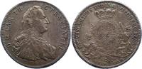 Pfalz-Kurlinie Ausbeutetaler Karl Theodor 1742-1799. -