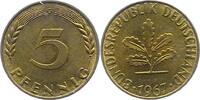 Münzen der Bundesrepublik Deutschland 5 Pfennig Mark 1945-2001. -