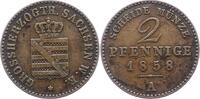 Sachsen-Weimar-Eisenach 2 Pfennig Carl Alexander 1853-1901. -