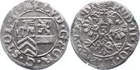 Stolberg-Stolberg 3 Kreuzer Ludwig Georg allein + 1618. -