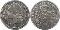 Frankreich 1/20 Ecu a 6 Sols Vieille tete Ludwig XV. 1715-1774. -