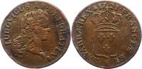 Frankreich 1/2 Sol Ludwig XV. 1715-1774. -