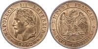 Frankreich 2 Centime Napoleon III. 1852-1870. -