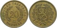 Finnland 20 Markkaa Republik 1917-2025. -