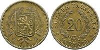Finnland 20 Markkaa Republik 1917-2025. -