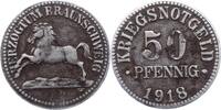 Braunschweig 50 Pfennig Eisen Herzogtum Braunschweig. -