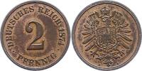 Kleinmünzen 2 Pfennig -