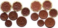 Freistaat Sachsen Kompletter Satz 20 Pfennig bis 20 Mark -