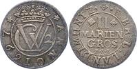 Braunschweig-Lüneburg-Celle 2 Mariengroschen Georg Wilhelm 1665-1705. -