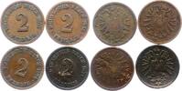Kleinmünzen 2 Pfennig -