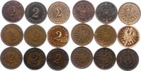 Kleinmünzen 2 Pfennig -