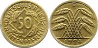 Weimarer Republik 50 Rentenpfennig -