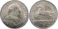 Braunschweig-Wolfenbüttel 2/3 Taler Karl I. 1735-1780. -