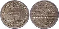 Stolberg-Stolberg Ausbeute 1/48 Taler Christoph Friedrich und Jost Christian 1704-1738. -