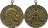 Brandenburg-Preußen Bronzemedaille Wilhelm II. 1888-1918. -