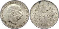 Haus Habsburg 1 Krone Franz Joseph I. 1848-1916. -