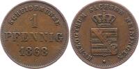 Sachsen-Meiningen Pfennig Georg II. 1866-1914. -