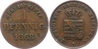 Sachsen-Meiningen Pfennig Georg II. 1866-1914. -