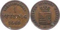 Sachsen-Meiningen Pfennig Georg II. 1866-1914. -