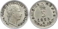 Haus Habsburg 5 Kreuzer Franz Joseph I. 1848-1916. -