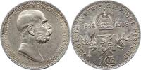 Haus Habsburg 1 Krone Franz Joseph I. 1848-1916. -