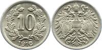 Haus Habsburg 10 Heller Franz Joseph I. 1848-1916. -